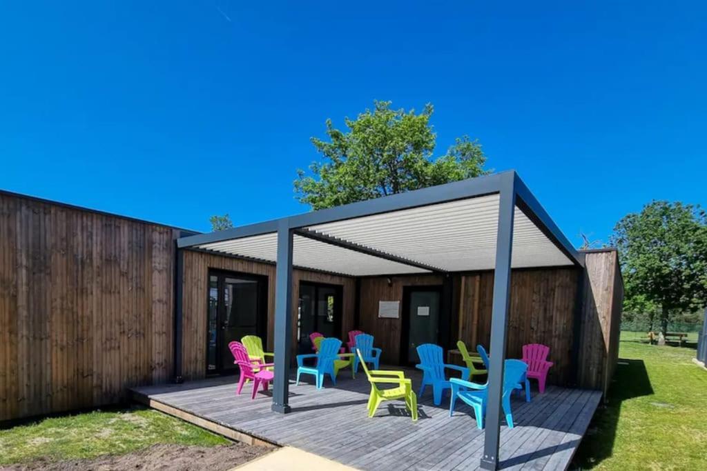 Chalet Le Bergeronnette Labouheyre Buitenkant foto